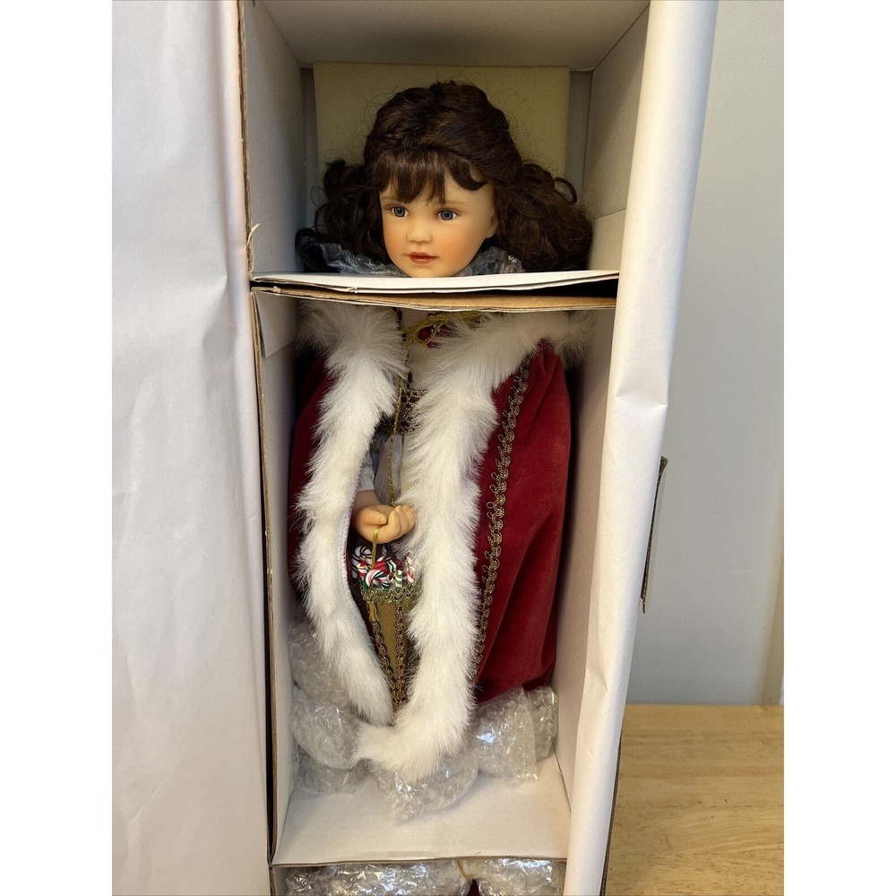 RICHARD SIMMONS GOEBEL -COLLECTION OF THE MASTERS PORCELAIN DOLL, NOELLE (18")